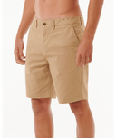 RIP CURL CLASSIC SURF CHINO WALKSHORT - KHAKI