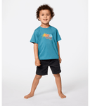 BOY LETS SEE THE WAVES TEE - STORM BLUE