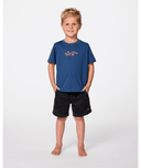 BOY AOTS TY WILLIAMS ART TEE - LIGHT NAVY