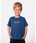 BOY AOTS TY WILLIAMS ART TEE - LIGHT NAVY