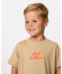 BOY AOTS TY WILLIAMS ART TEE - KHAKI SAND