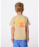 BOY AOTS TY WILLIAMS ART TEE - KHAKI SAND