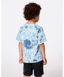 BOY WAVE DAYZ TIE DYE TEE - BLUE