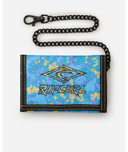 RIP CURL KIDS CHAIN SURF WALLET - BLUE/ORANGE