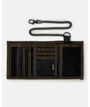 RIP CURL KIDS CHAIN SURF WALLET - BLUE/ORANGE
