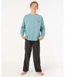 BOYS RAW ENERGY CREW - BLUE LAGOON