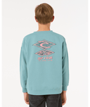 BOYS RAW ENERGY CREW - BLUE LAGOON