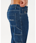 RIP CURL NU DOSE DENIN PANT - TRUE INDIGO