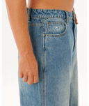 RIP CURL INNER VISIONS DENIM PANT - LIGHT DIRTY BLUE