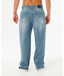 RIP CURL INNER VISIONS DENIM PANT - LIGHT DIRTY BLUE