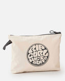 RIP CURL SURF SERIES POUCH - OFF WHITE/BLACK