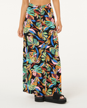 RIP CURL SUNSET LUAU MAXI SKIRT - MULTICO
