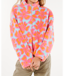 GIRLS NEON ISLES POLAR FLEECE - AQUA