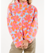 GIRLS NEON ISLES POLAR FLEECE - AQUA