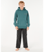 RIP CURL BOYS ERUPTION FLEECE - BLUESTONE