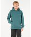 RIP CURL BOYS ERUPTION FLEECE - BLUESTONE