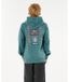 RIP CURL BOYS ERUPTION FLEECE - BLUESTONE