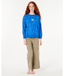 RIP CURL GIRLS AOTS-CODY WELSH CREW - ROYAL BLUE
