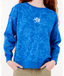 RIP CURL GIRLS AOTS-CODY WELSH CREW - ROYAL BLUE
