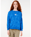 RIP CURL GIRLS AOTS-CODY WELSH CREW - ROYAL BLUE