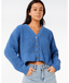 NEON ISLES CARDIGAN - BLUE GREY