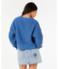 NEON ISLES CARDIGAN - BLUE GREY