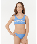 RIP CURL GIRLS SURF REVIVAL BIKINI - BLUE