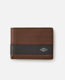 DIAMOND RFID SLIM - BROWN/TAN