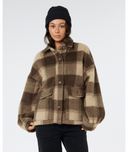 RIP CURL CALA NIGHTS CHECK JACKET - KHAKI
