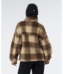 RIP CURL CALA NIGHTS CHECK JACKET - KHAKI