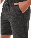 RIP CURL BOARDWALK JACKSON VOLLEY - BLACK