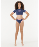 RIP CURL GIRLS SURF PUFF BIKINI - NAVY