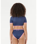 RIP CURL GIRLS SURF PUFF BIKINI - NAVY