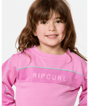 RIP CURL GIRL SURF REVIVAL CREW - CLOUD PINK
