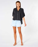 RIP CURL PREMIUM SURF S/S SHIRT - BLACK