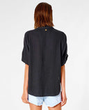 RIP CURL PREMIUM SURF S/S SHIRT - BLACK