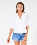 RIP CURL PREMIUM SURF S/S SHIRT - WHITE