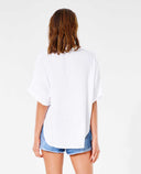 RIP CURL PREMIUM SURF S/S SHIRT - WHITE