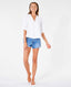 RIP CURL PREMIUM SURF S/S SHIRT - WHITE