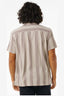 RIP CURL CHECK MATE S/S SHIRT - BONE