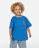 RIP CURL BOY SURF CHECK WASH TEE - ROYAL BLUE