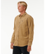 RIP CURL CLASSIC SURF CORD L/S SHIRT - DARK KHAKI