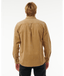 RIP CURL CLASSIC SURF CORD L/S SHIRT - DARK KHAKI