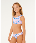 GIRLS SUNSHINE SQUAD BIKINI - ELECTRIC BLUE