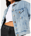 RIP CURL CRUISIN DENIM JACKET - VINTAGE BLUE