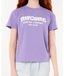 RIP CURL GIRLS SURF PUFF RELAXED TEE - PURPLE