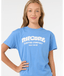 RIP CURL GIRLS SURF PUFF RELAXED TEE - BLUE