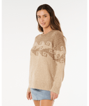 PACIFIC COAST SWEATER    - BROWN