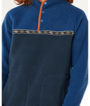RIP CURL BOYS HERITAGE POLAR FLEECE - LIGHT NAVY
