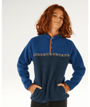 RIP CURL BOYS HERITAGE POLAR FLEECE - LIGHT NAVY
